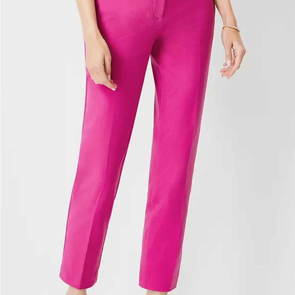 Ann Taylor‎ Vibrant Pink Cropped Pants